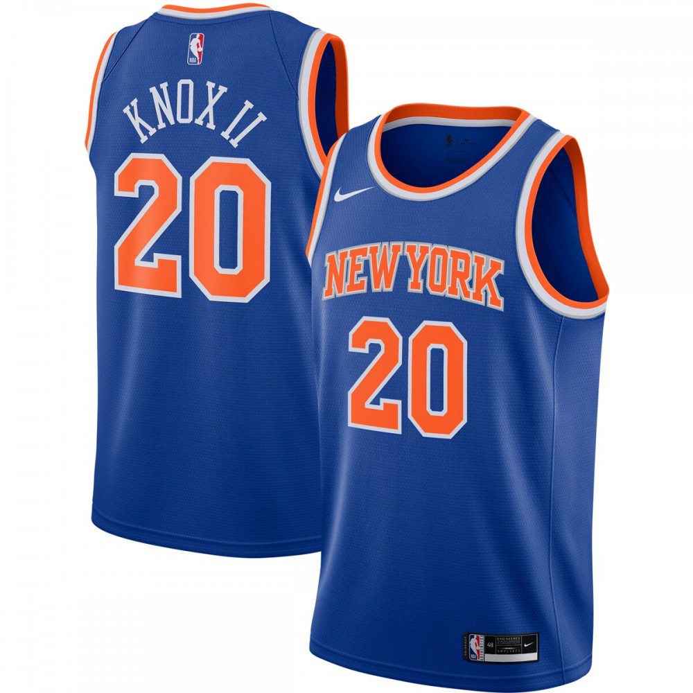 Kevin Knox II New York Knicks 2020/21 Swingman Jersey - Blue - Icon Edition-Pro Kit Vault | Brand New 26/27 Sports Jerseys